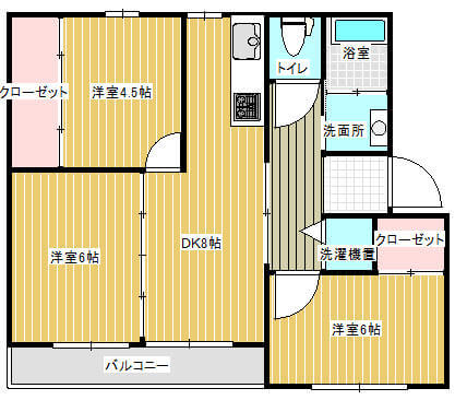 熊本の賃貸 熊本市黒髪 ペット可物件 ひろびろ3ldk メルカートくまもとlive